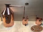 10 Gallon Copper Moonshine Still With 4" Cap Logic Cap