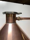 20 Gallon 4" Cap Copper Moonshine Still w/Electric/Thumper and Worm